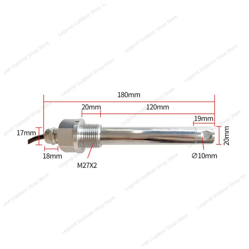 MODBUS-RTU RS485 Anemometer Industrial Duct Air Speed Flow Transmitter High Accuracy