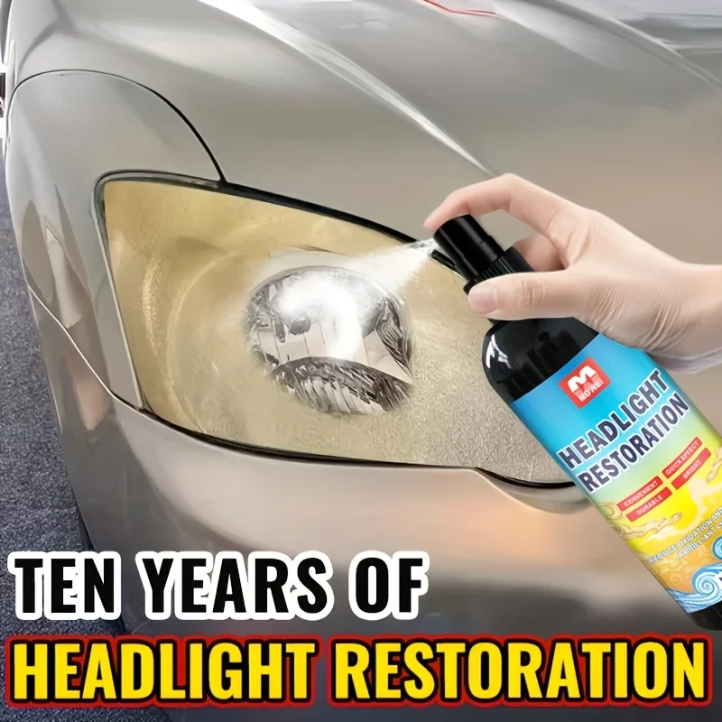 مجموعة ترميم المصابيح الأمامية - حل إصلاح المصابيح الأمامية الشفاف والرائعة للوقاية من الاصفرار والأكسدة #3