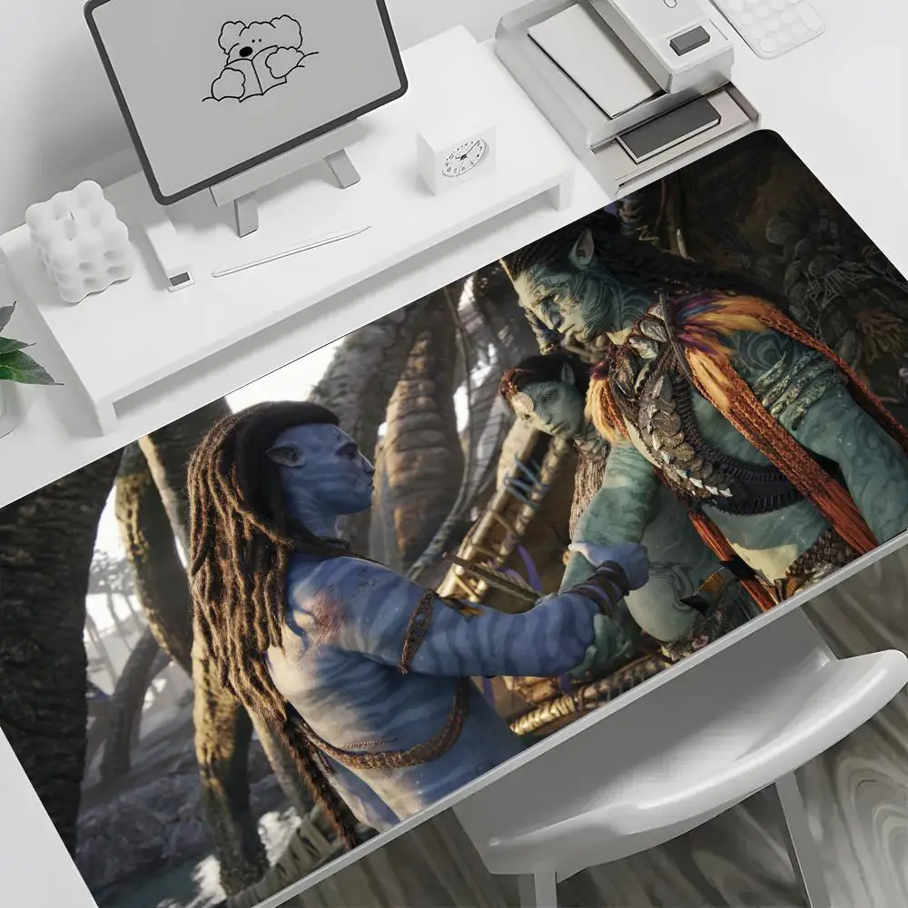

Avatar The Way Of Water Mouse Pad Large Man Keyboard Mouse Desk Pad Non-slip Rubber Gaming Mouse Pad Laptop Carpet 600x300