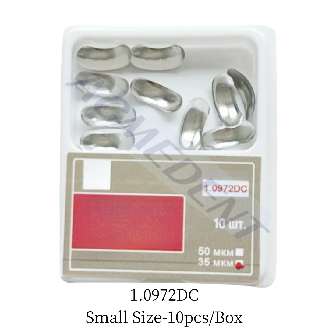 

1.0972DC Dental Matrix System Double Curved Matrices 0.035μm Single Refill Small Size 10pcs/Box