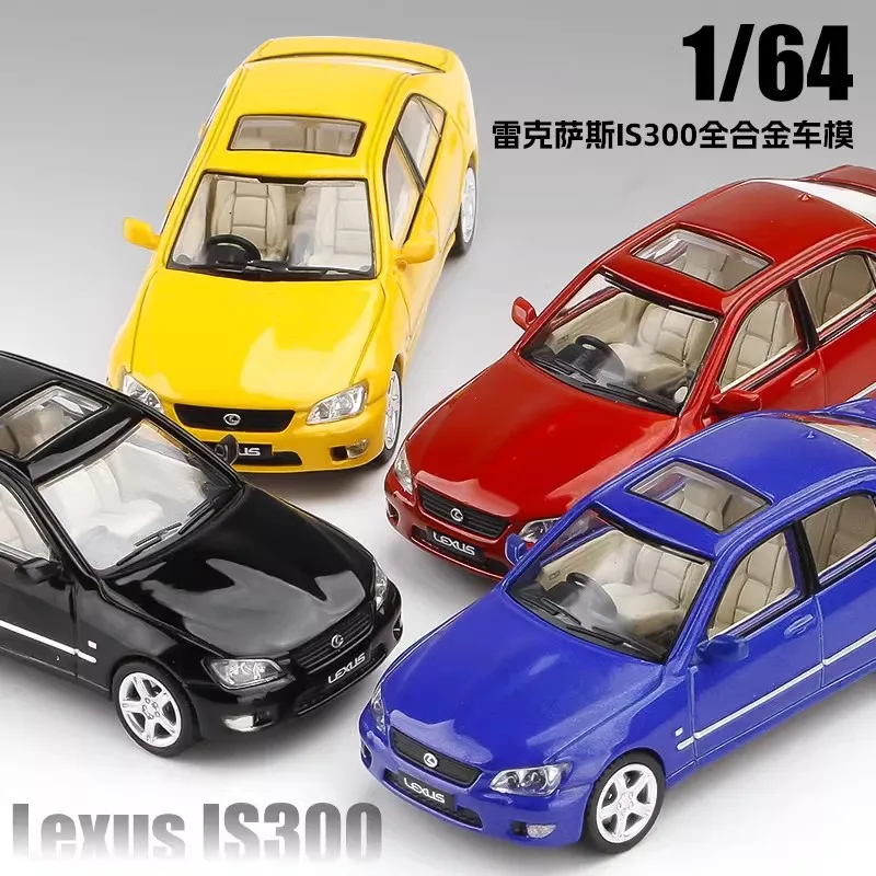 JKM 1:64 Lexus IS300 ALTEZZA Alloy Car Diecasts & Toy Vehicles Car Model Miniature Scale Model Car For Children