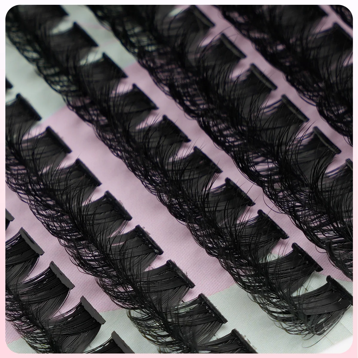 DIY Wimpers Clusters Dikke Natuurlijke Zachte Individuele Lash Pluizige Gesegmenteerde Valse Wimpers Cilios Extensions Dagelijkse Make-up