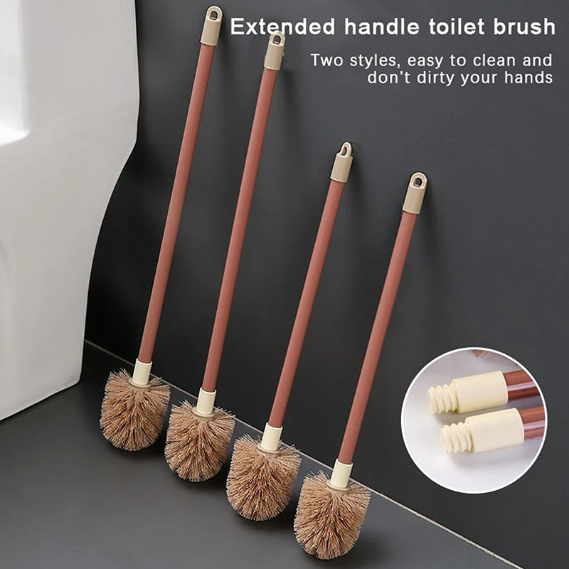 Multi-Function Toilet Cleaning Brush Extended Toilet Brush Scrubber Bathroom Non-Dead Angle Wc Kitchen Cleaning Brush