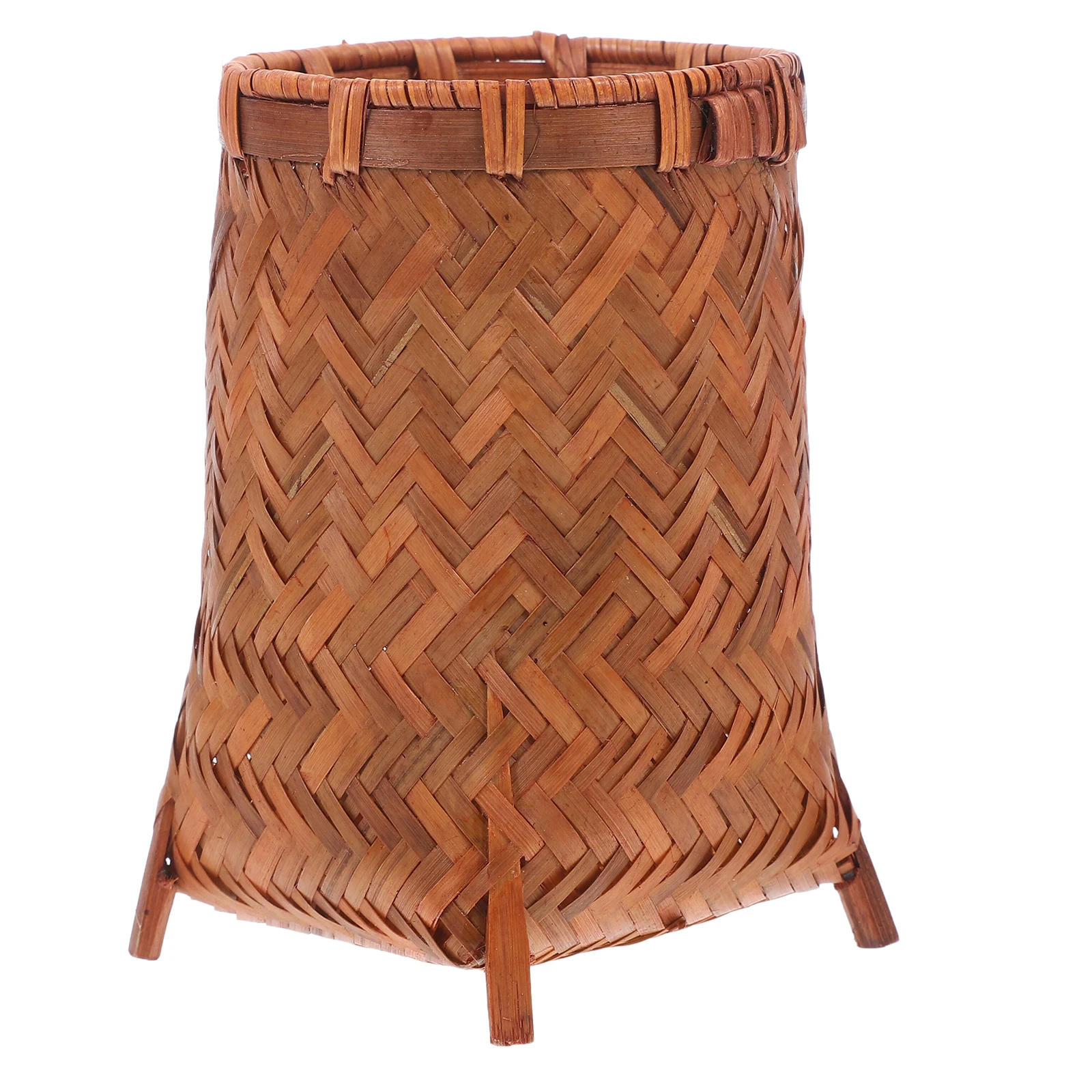 

Solid Wood Pen Holder Pencil Cup Polished Desk Organizer for Office Home Makeup Brush Container Stationery Pencil Organizer