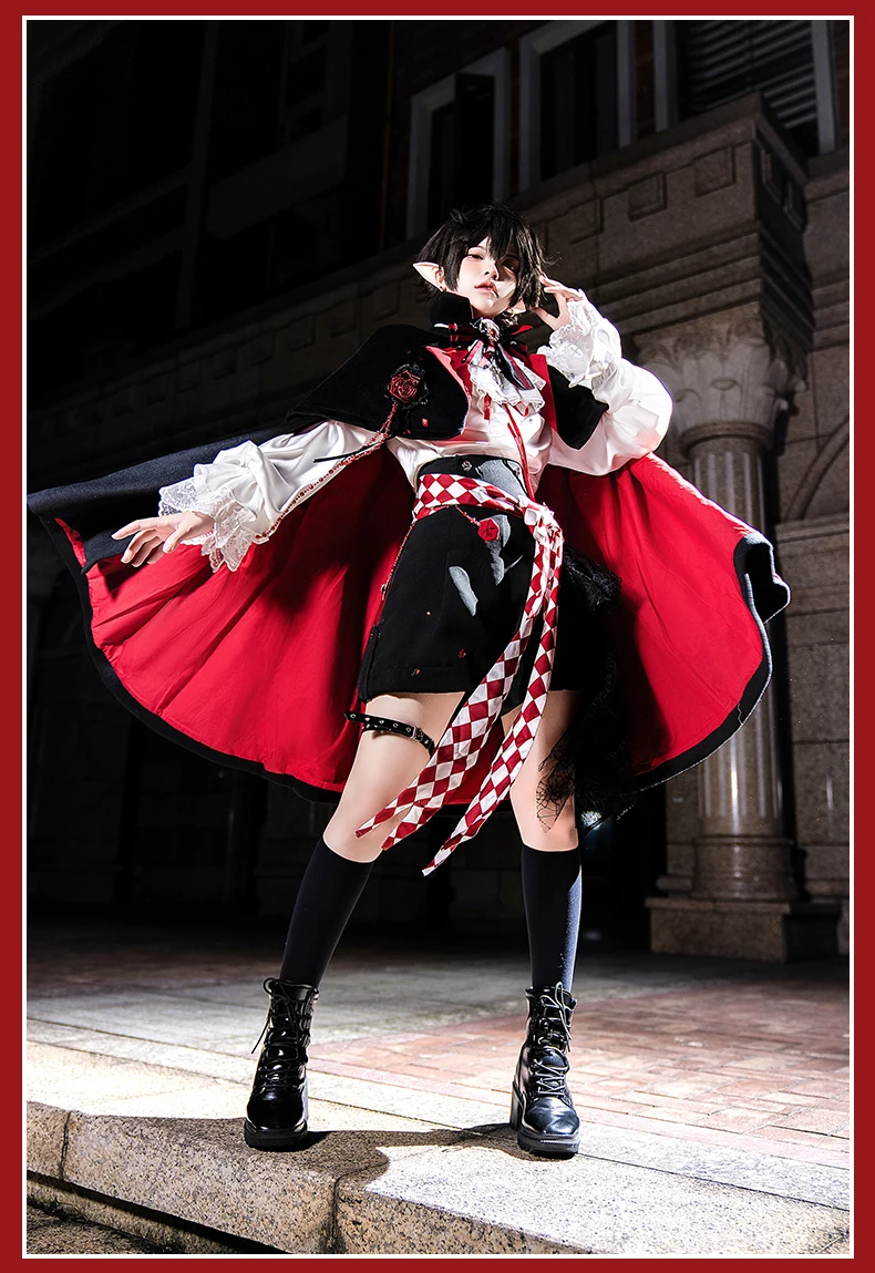 جديد Mooyiyi cos مقابلة مع مصاص الدماء تأثيري حلي هالوين عيد الميلاد لعب الأدوار حفلة المعرض الهزلي لعبة Anim jk