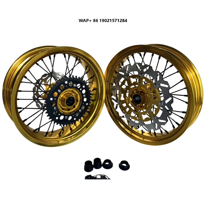 New Hot Arrivals 17''  Supermoto Wheel Sets for 125-530 - EXC SXF