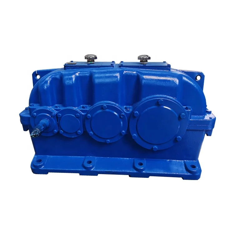 TIANQI ZDY ZSY ZLY ZFY heavy duty double parallel shaft gearbox industrial gear motor gearbox for crane and hoists