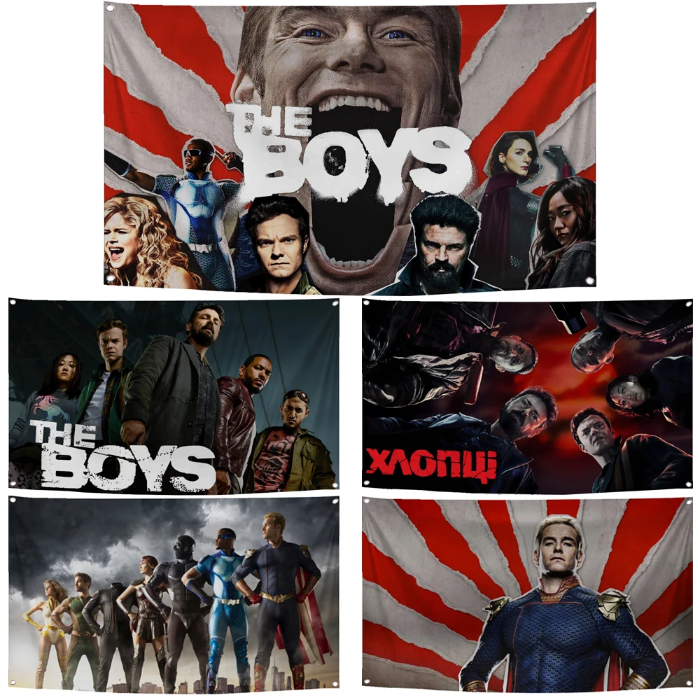 60x90cm 90x150 The Boys Season The Homelander Flag Polyester Digital Printed Banner Tapestry curtain