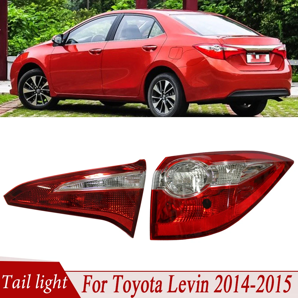 

Tail Light Rear Bumper Taillights Rear Turn Signal Light Brake Light Tail Lamp Assembly For Toyota Levin 2014 2015 81551-02881