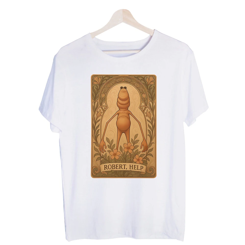 Men's Fantasy Creature Print Graphic Tee, Vintage Style Short Sleeve T-Shirt for Casual Streetwear and Daily Wear