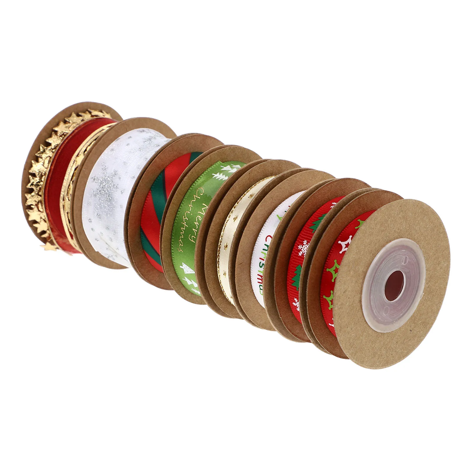 

Christmas Ribbon Gift Wrapping Bright Durable Premium Material Wedding Holiday Birthday Present Packaging Ribbons