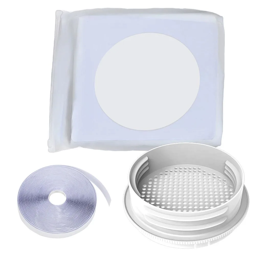 

400 см портативный комплект водонепроницаемых уплотнений для окна кондиционирования воздуха с соединителем 5,1/5,9 дюйма, детали системы контроля температуры