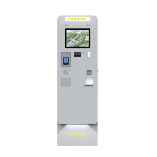 آلات التذاكر المدفوعة الأوتوماتيكية لوقوف السيارات نظام مواقف السيارات نظام الوصول RFID كشك التذاكر لوقوف السيارات