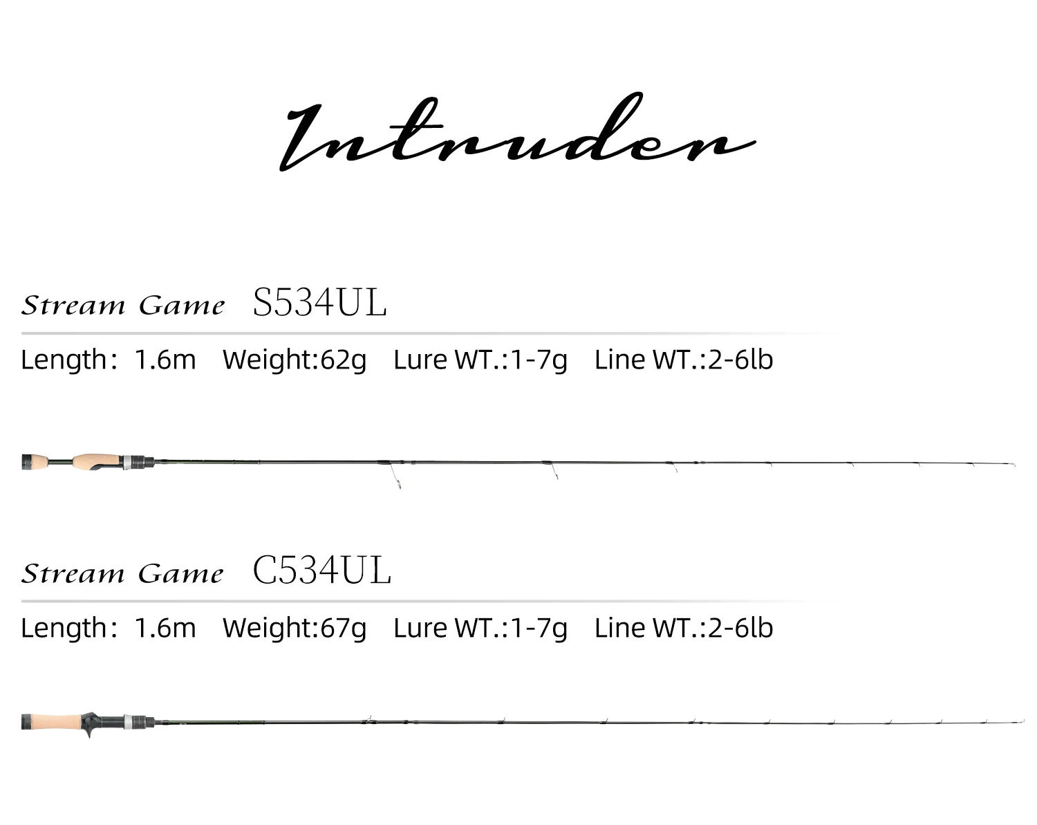 TSURINOYA INTRUDER 1,6/1,68/1,8/1,98m 5-teilige tragbare Spinn- und Casting-Angelrute für Forelle, Barsch, Bergbäche, packbare Rute – Detail 31