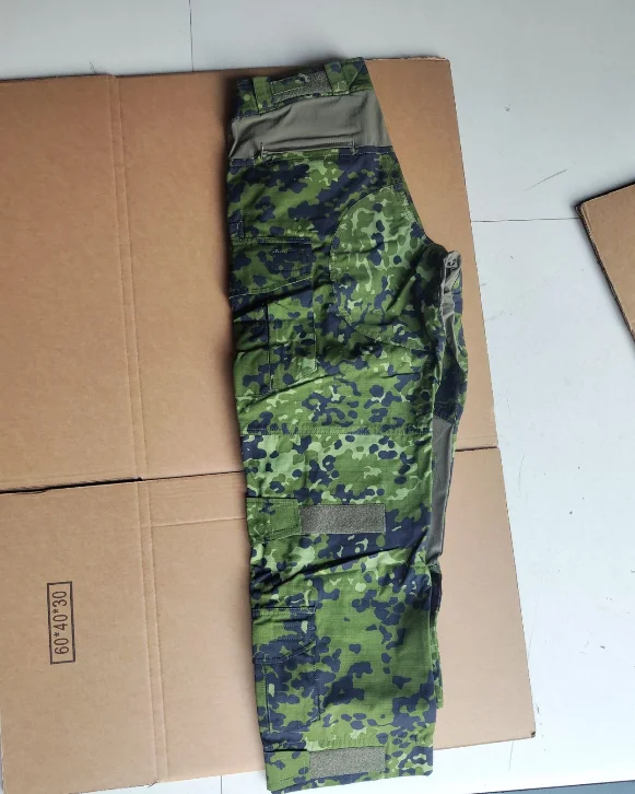 Denmark Flecktarn Camouflage Frog Unfiorm Man Include Tops Pants