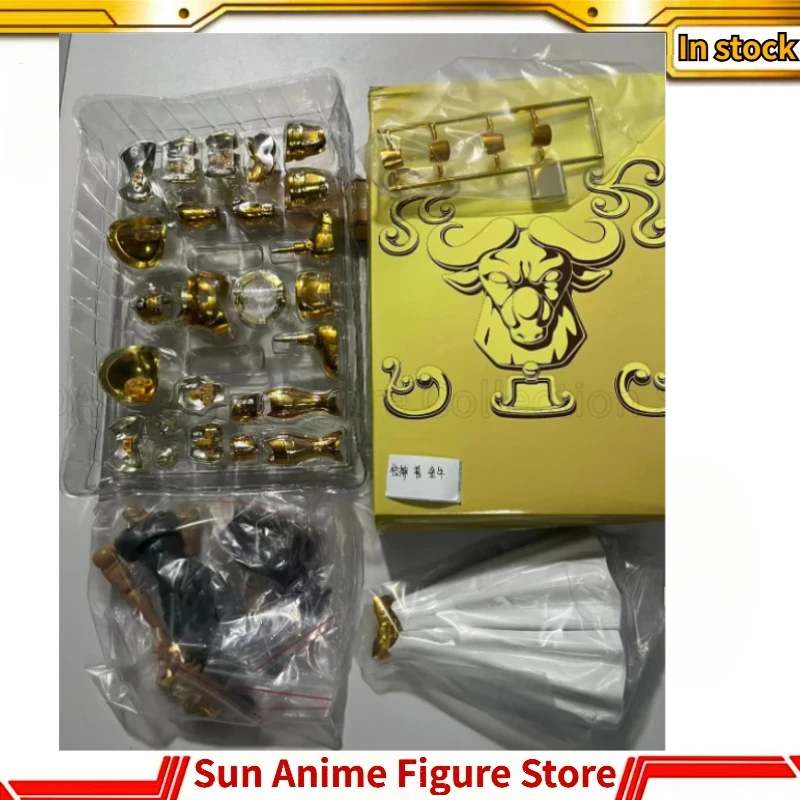 24-часовая доставка CS Модель Saint Seiya Myth Cloth EX Taurus Aldebaran 24-каратное золото Knights of the Zodiac Action