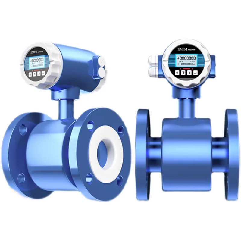 

Intelligent DN50-DN100 Electromagnetic Flowmeter Water PN16