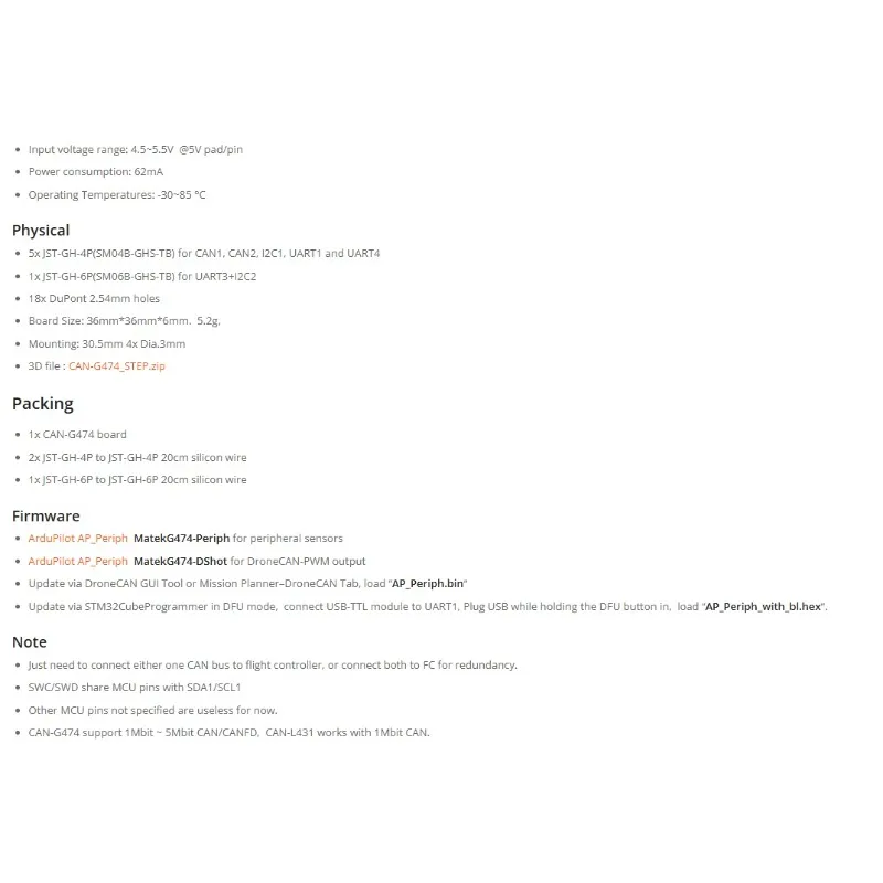 ATEK Mateksys MLRS MAVLink 900MHz Ricevitore MR900-30 Accessori per droni