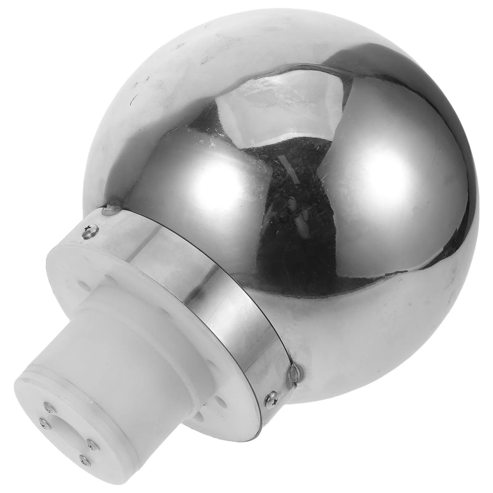 

Heavy Duty Flagpole Ball Topper 2.5 Inch Rustproof Metal Construction for Parades Festive Events Flagpole Finials and Caps