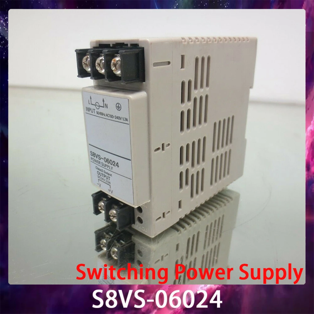 New Switching Power Supply S8VS-06024 60W/24V 2.5A Output Works Perfectly Fast Ship High Quality