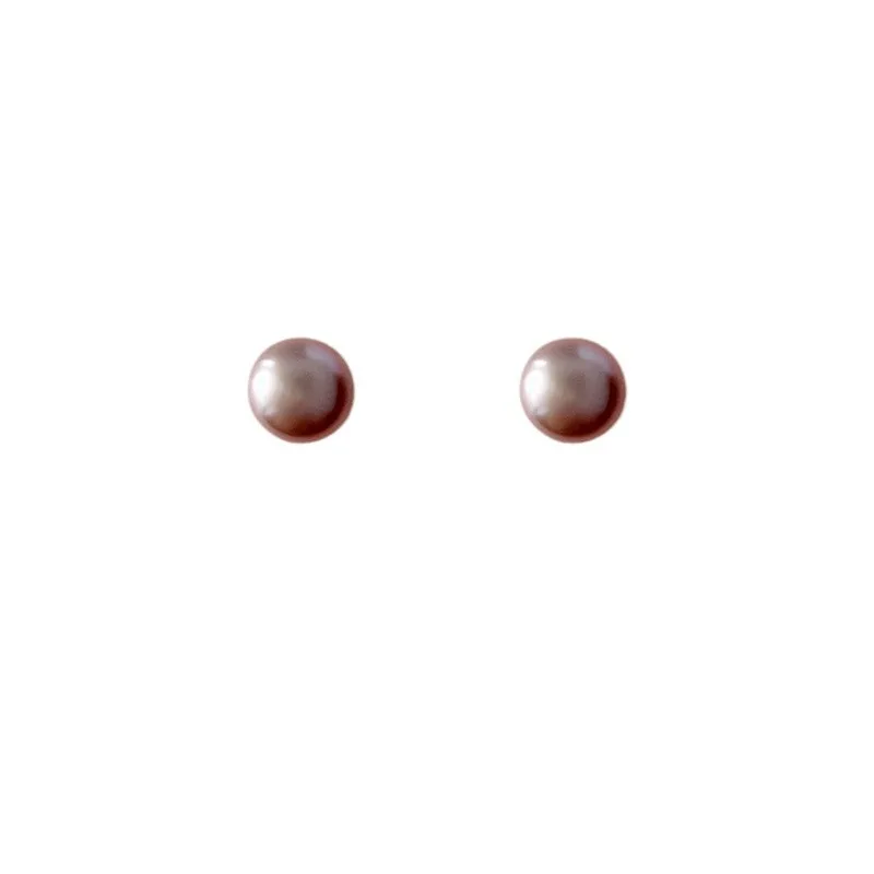 DIY accessories Personality small freshwater pearl stud earrings women's French elegance temperament earrings niche fashion comm view 5