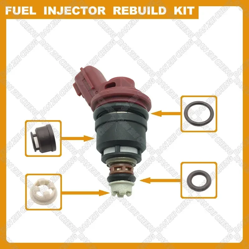 

Fuel Injectors Seals O-Ring Repair for RR544 fit Nismo Nissan Silvia 200sx S13 S14 S15 SR20DET 16600-RR544
