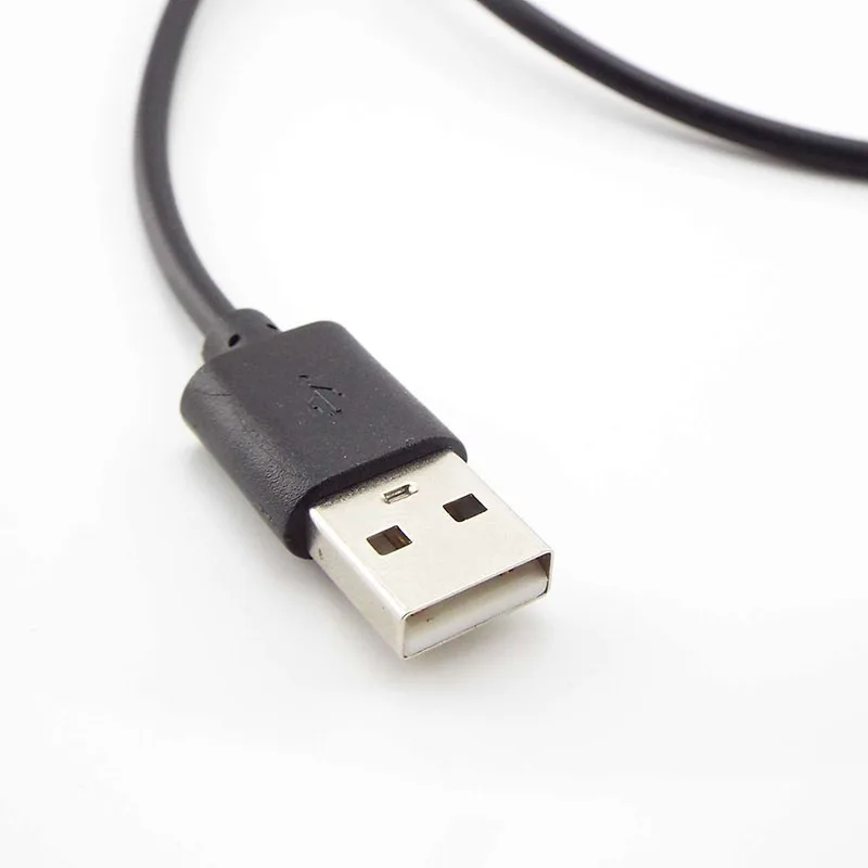 0.5M 2M USB type A Male to DC 2.5 3.5 1.35 4.0 1.7 5.5 2.1 5.5 2.5mm plug extension power cord supply Plug Jack cable connector