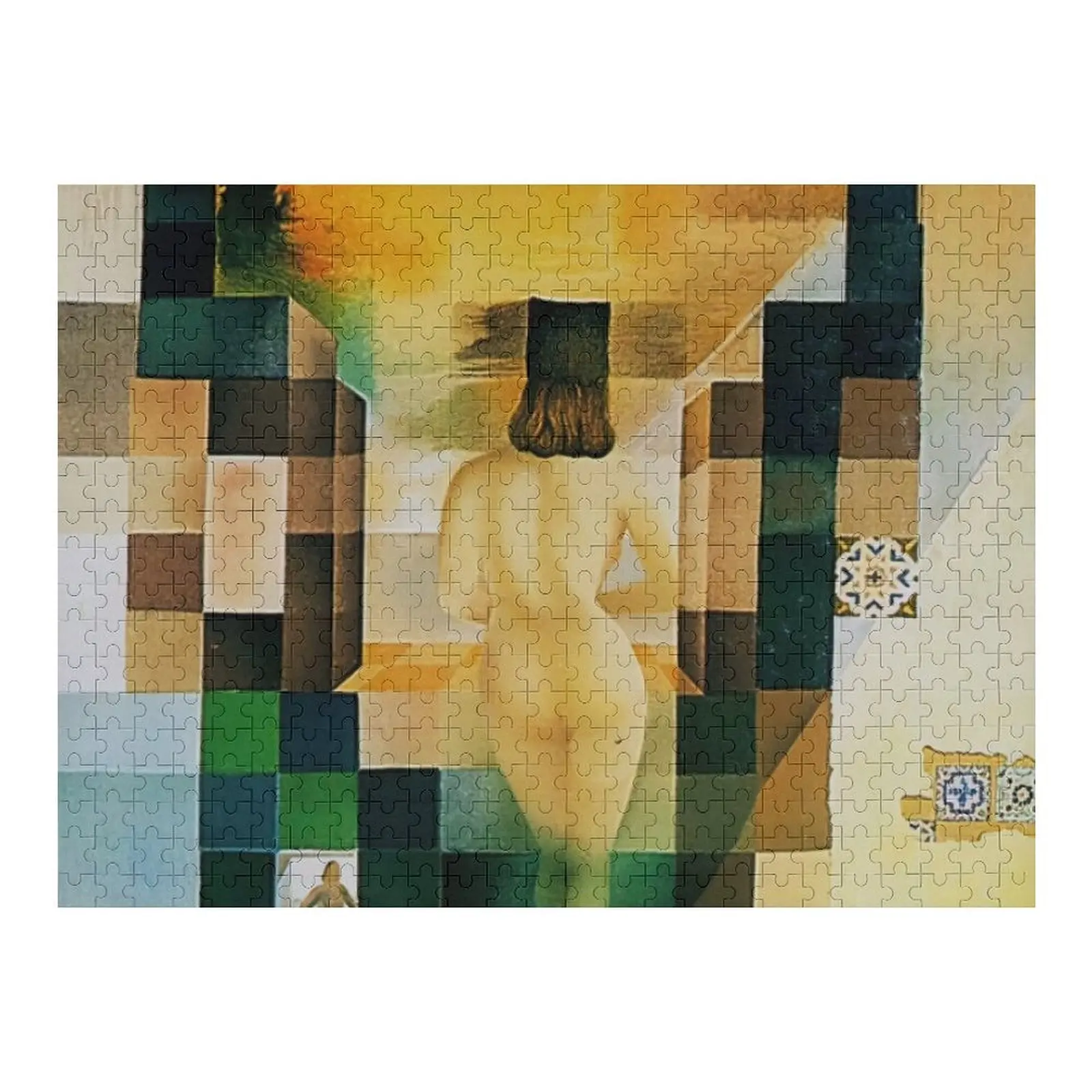 

Пазл Lincoln in Dalivision от Salvador Dalí, персонализированный для детей, деревянный подарок на заказ, персонализированный пазл с именем