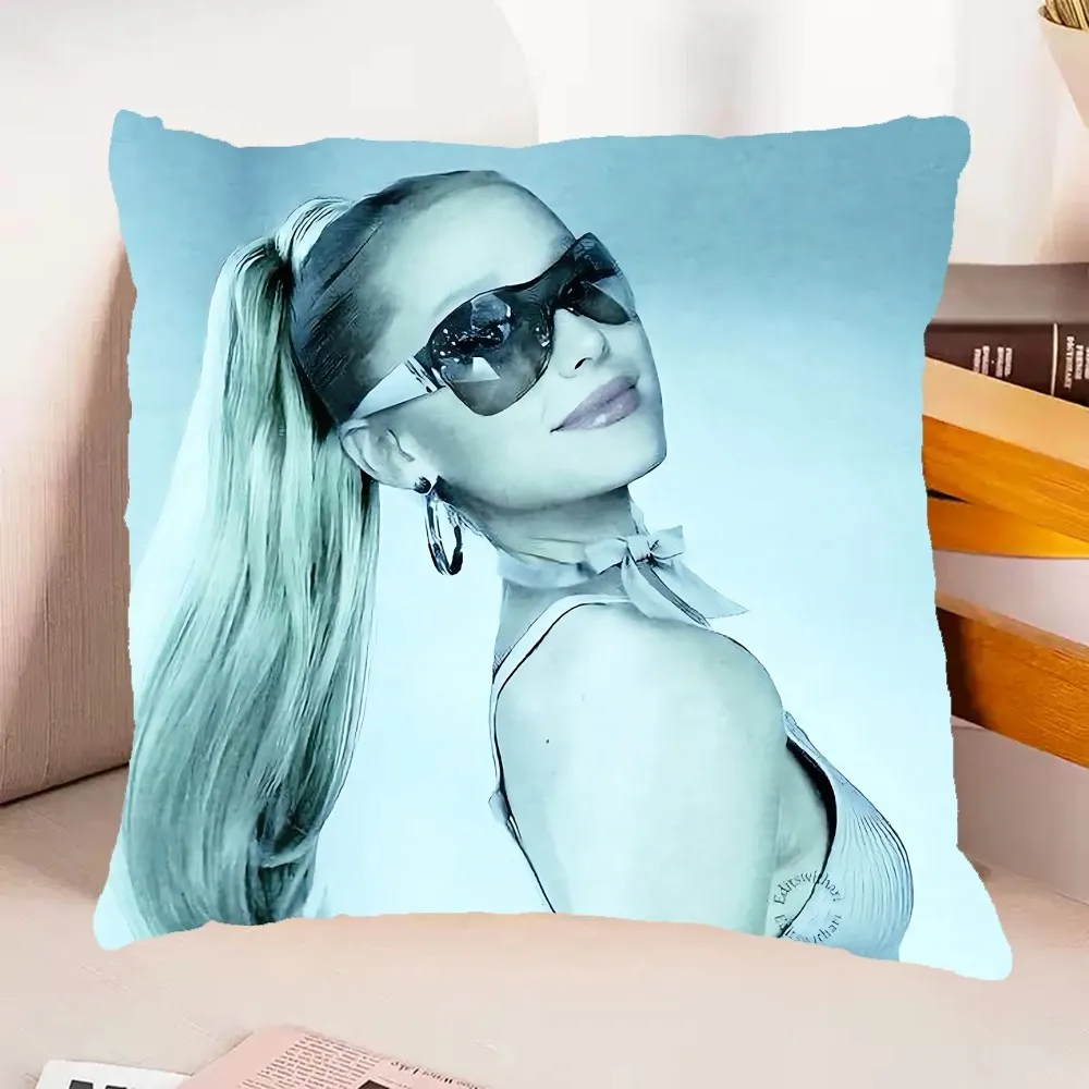 Ariana Grande Pillow Case Pillowcase Cushion Cover Throw Comfortable Pillow Case For Sofa Car Christmas Gift