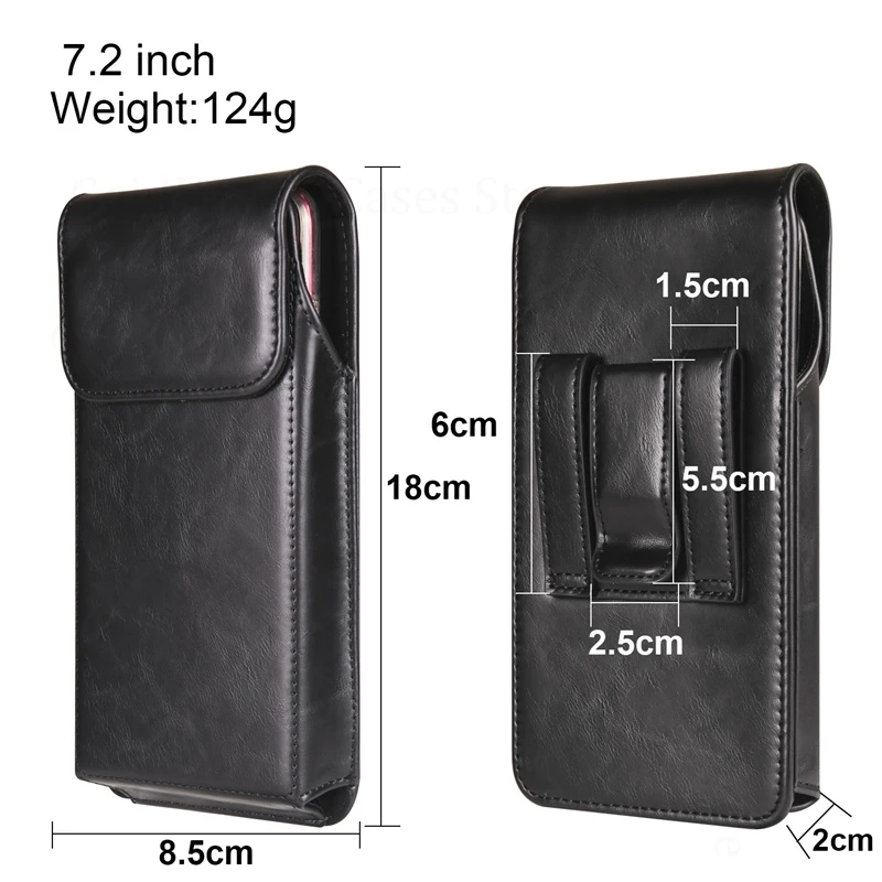 PU Leather Phone Pouch For Meizu 22 Lucky 08 Holster Belt Waist Bag Magnetic Case For Meizu Blue 20 21 Note 18S 18X 18 22 20 Pro