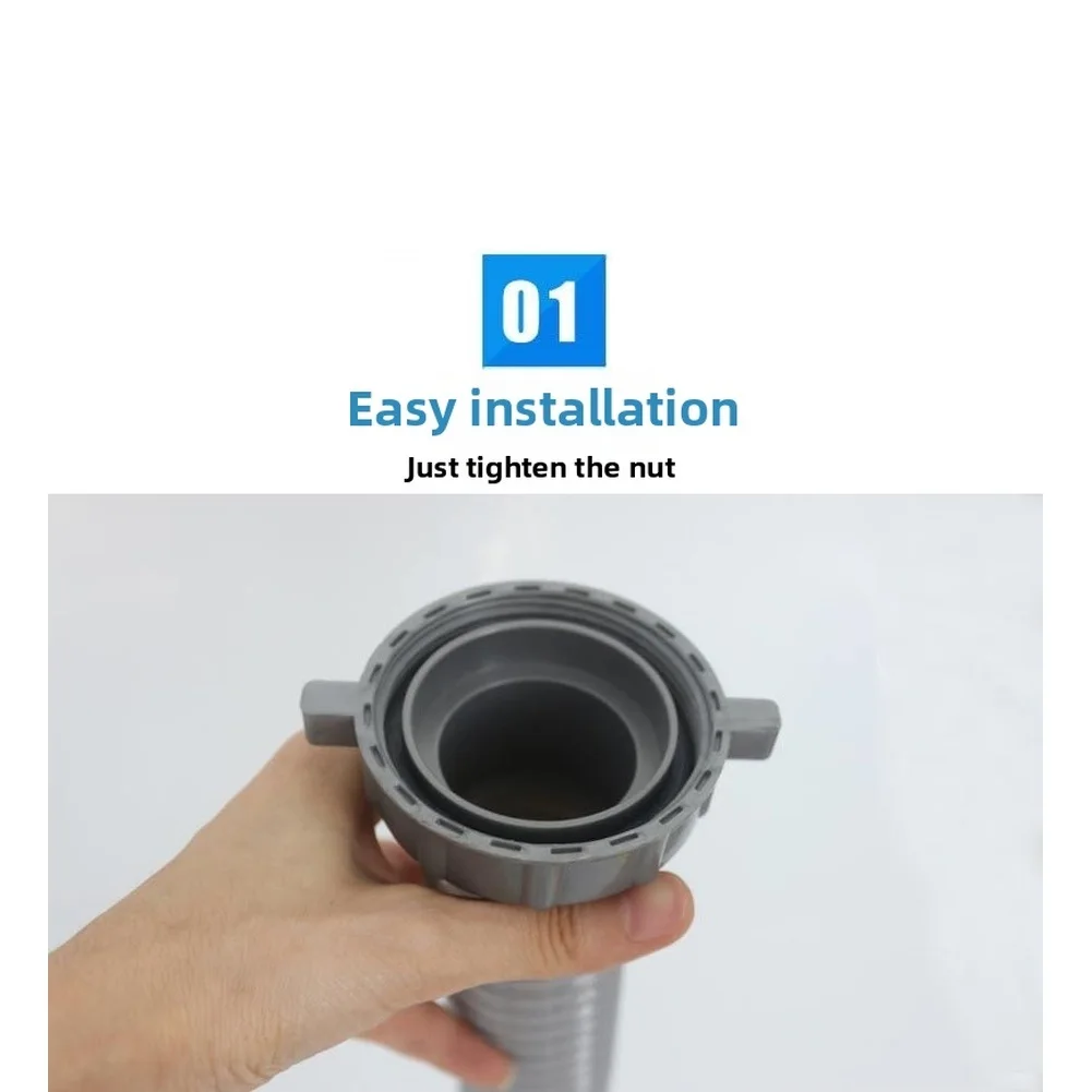 Thickened PP+PVC Drain Pipe for Residential Kitchen Sinks Supporting Stable Water Conveyance and Reduced Clogging Risk Over Time