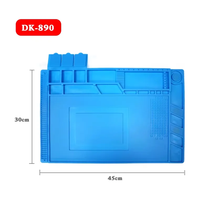 Heat Resistant Desk Mat Soldering Insulation Pad Mobile Phone Repair Tools Maintenance Platform Silicone Mat
