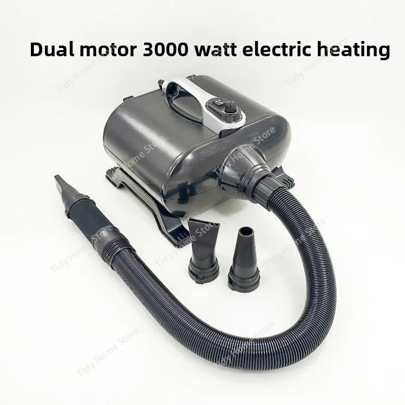 Upgraded Dual-Motor Hair Dryer & Water Shaker for Pet Grooming – Suitable for Dogs, Cats, and Large-Sized Dogs in Pet Shops