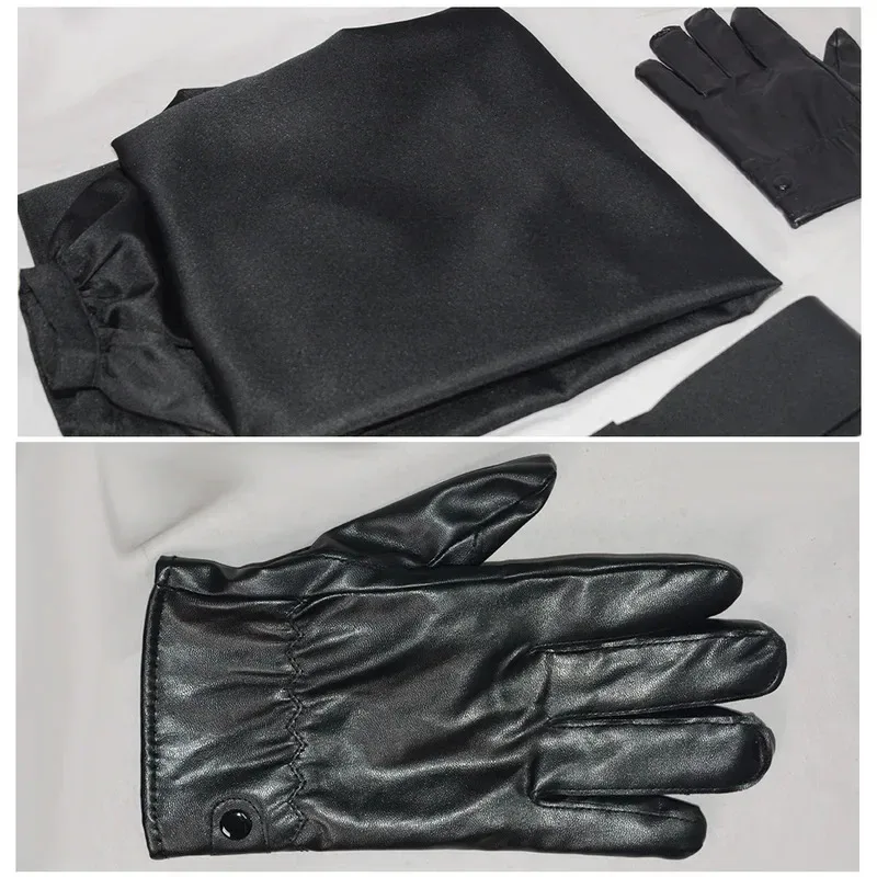 V Cosplay Costumes Movie Revenge Swordsman Black Uniform Cloak Halloween Carnival Party Dressing For Men72b