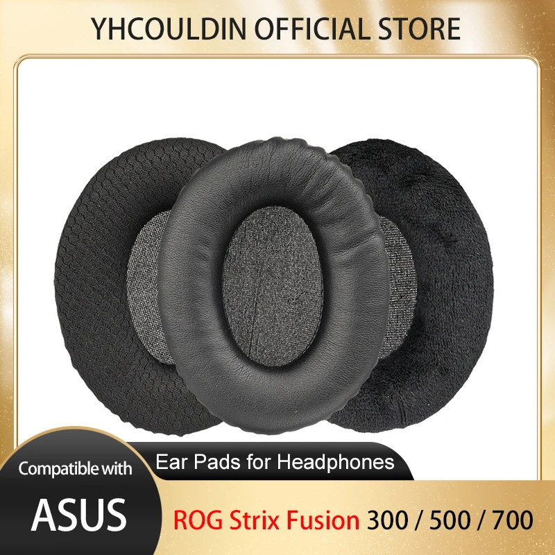 Овальные сетчатые амбушюры для наушников Asus ROG Strix Fusion 300/500/700, сменные амбушюры, чехол для гарнитуры, чашки
