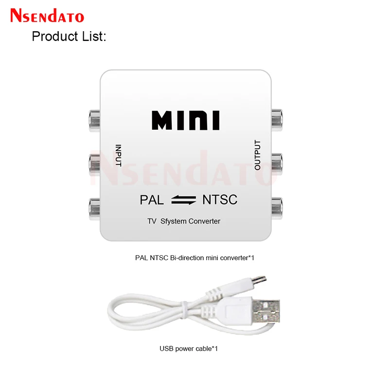 مُحوّل PAL/NTSC/SECAM إلى NTSC PAL ثنائي الاتجاه لجهاز PS2 وPS3 وXbox – تقييم شامل وحل مشكلات التوافق في البث التلفزيوني
