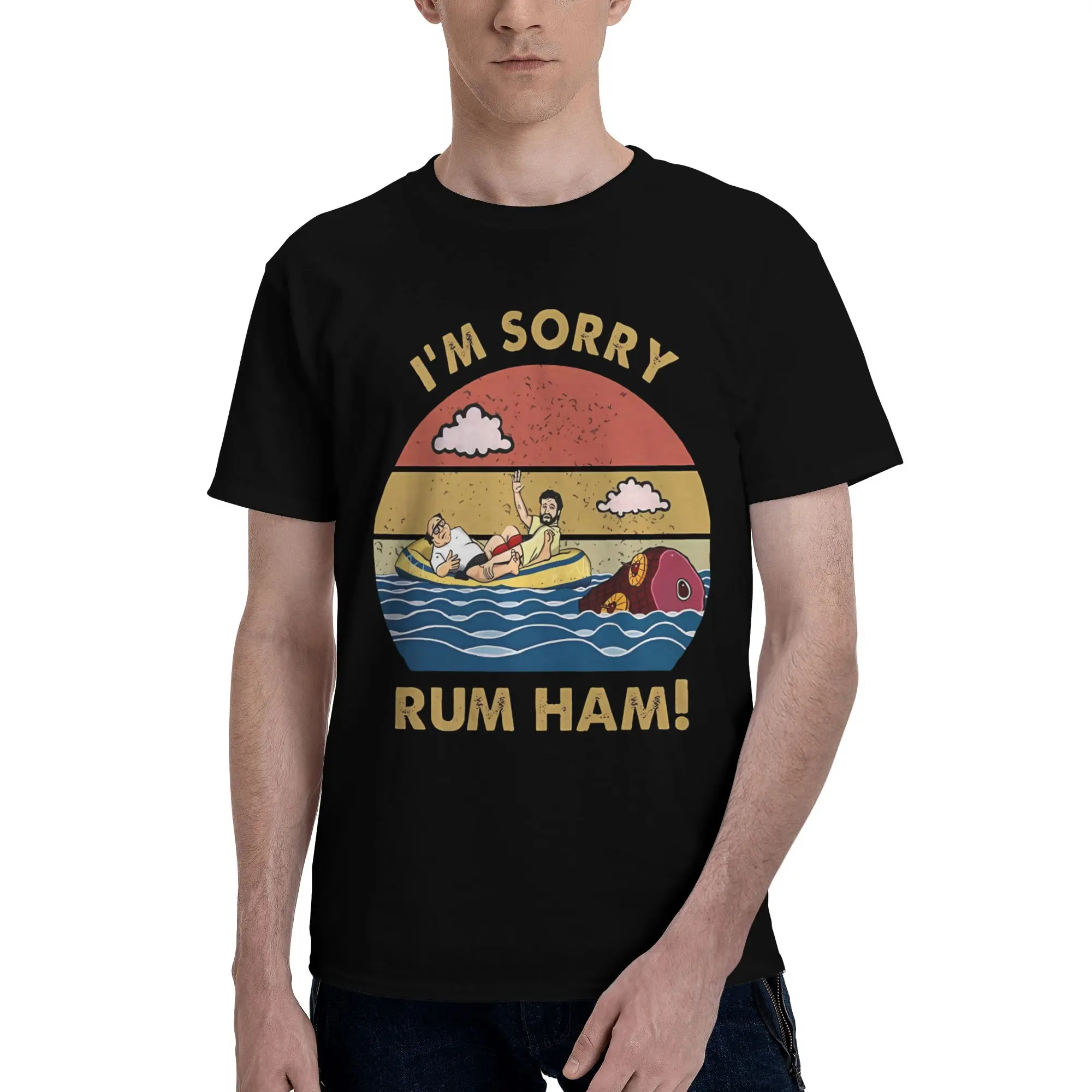 Im Sorry Rum Ham Frank Reynolds Rum Ham Travel Reversible T-shirt Minimalist Artistic T-shirt