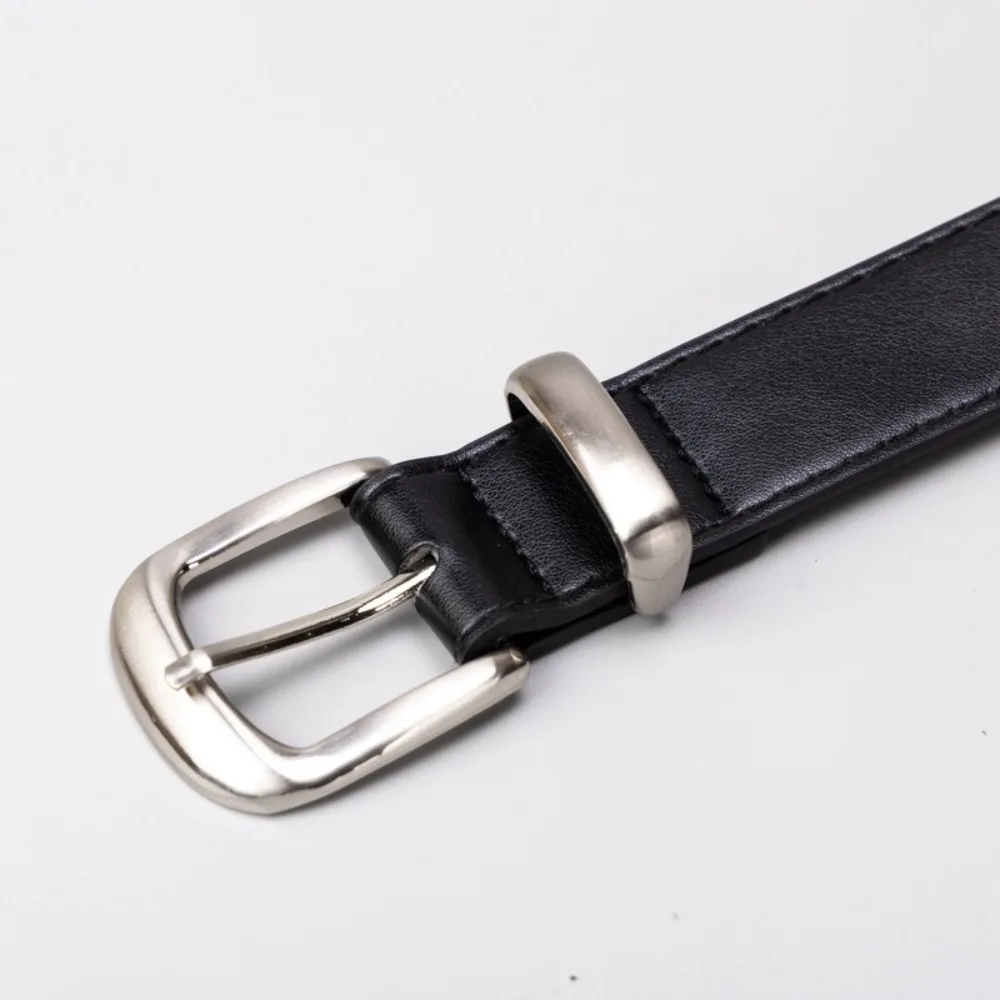 Moda y2k punk rebite cintos versátil vintage pino fivela cinto ajustável casual couro do plutônio cintura