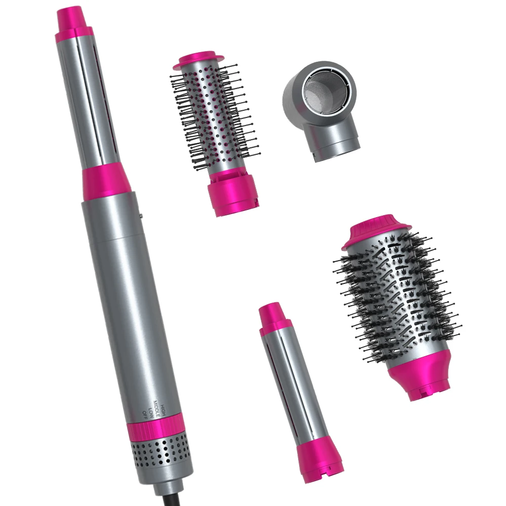SMET Professional 1000W Volumizer Styler Hot Air Brush 1 Step Hair Dryer Brush Blow Dryer Brush