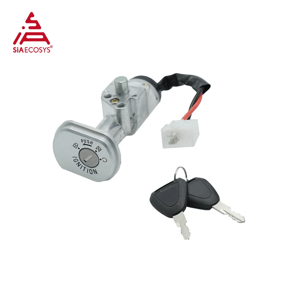 SIAECOSYS Ignition Key for Electric Bike Electric Lock for Electric Scooter