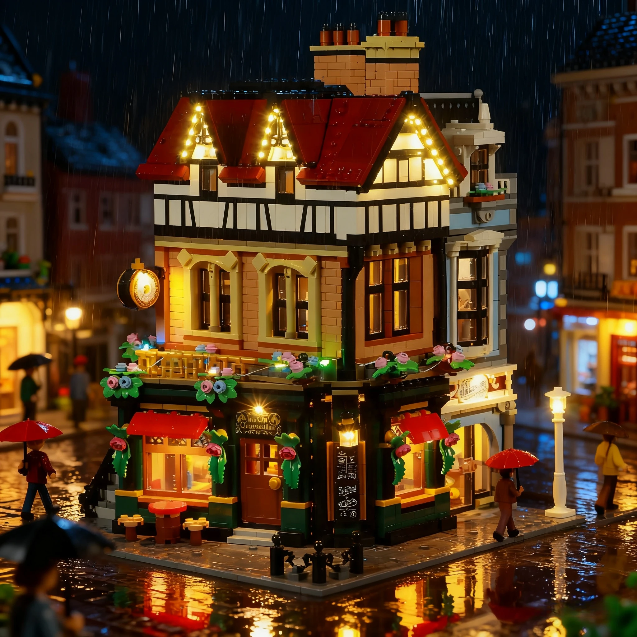 

HPROSPER 5V LED Light for Lego 10350 Tudor Corner DIY Decorative Lamp With Battery Box (Not Include Building Blocks Set)