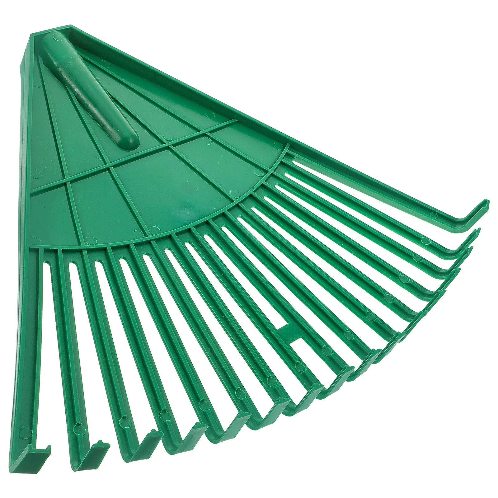 

Garden Leaf Rake Plastic Lawn Tools Compact Lightweight Green Time Effort Cleaning Leaves Small Debris Grass