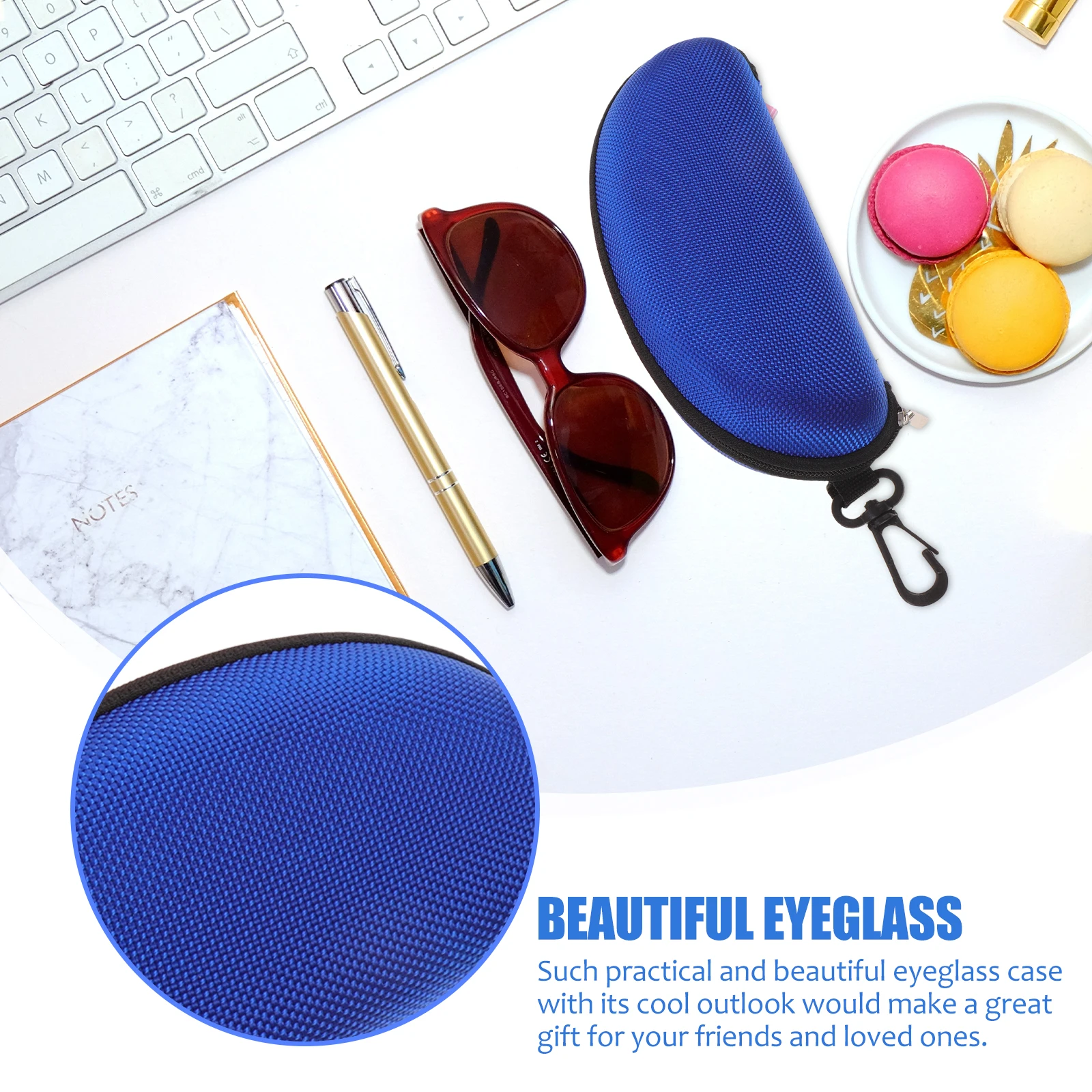 

3pcs Eyeglasses Case Durable Crash Proof Portable Outdoor Glasses Holder EVA Sunglasses Box For Travel Sports Organizer