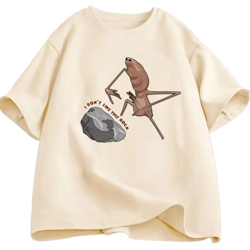 ماركوس الدودة تي شيرت للرجال النساء Y2k الملابس تصميم مطبوعة القطن قصير الأكمام الجولة الرقبة التي شيرت الشارع الشهير Y2k الملابس #1