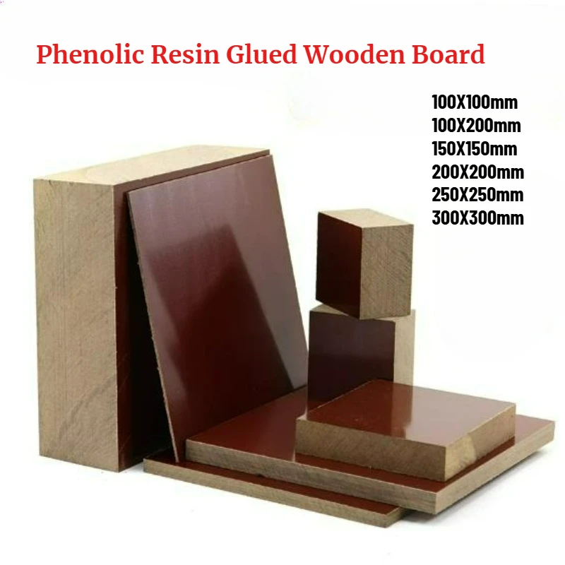 Thick 1mm~30mm Phenolic Bakelite Sheet Composite Insulation Glulam Board Electrical Wooden Fabric Plate Resin Laminated Paper