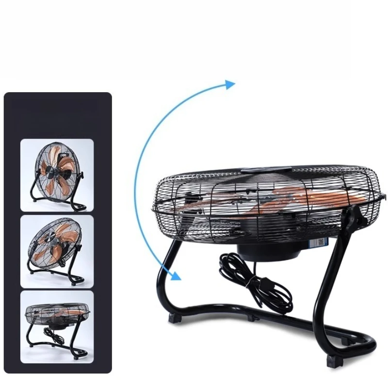 ‌ Ventilatore a piedistallo a doppio uso di livello commerciale - Motore a risparmio energetico con pale in alluminio spesse per la circolazione dell'aria di fabbrica/ristorante ‌