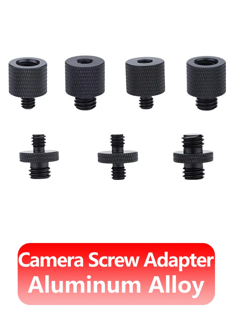 1/4 do 3/8 M5 M6 M8 Śruby z gwintem męskim na żeńskie Adapter do mocowania statywu do kamery GoPro insta360 DJI OSMO — zdjęcie 2