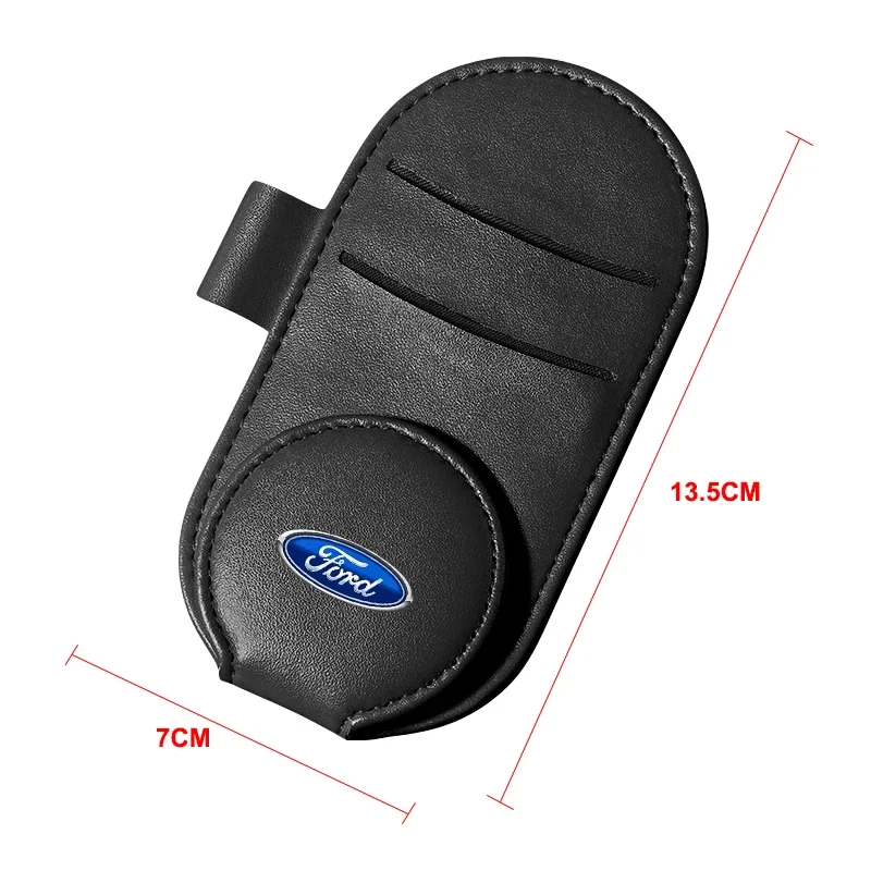 Car Multi Functional Eyeglass Frame Bank Card ID Clip For Ford Focus Mondeo MK1 MK2 MK4 MK3 Fiesta ST Line Kugo Transit Fusion