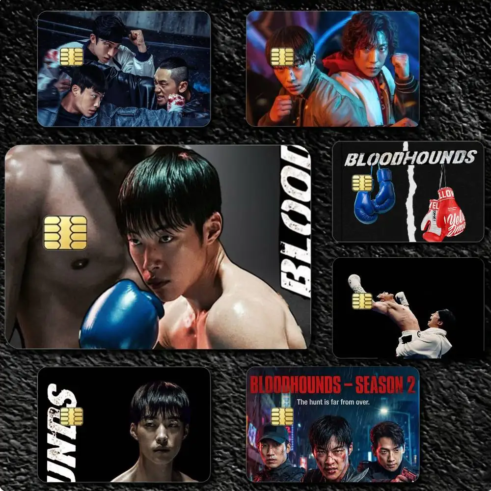 

Crime Action Drama B-Bloodhounds 2 4pcs 1Set Card Stickers Small Waterproof Chip 4PCS Card Sticker Anti-Scratch