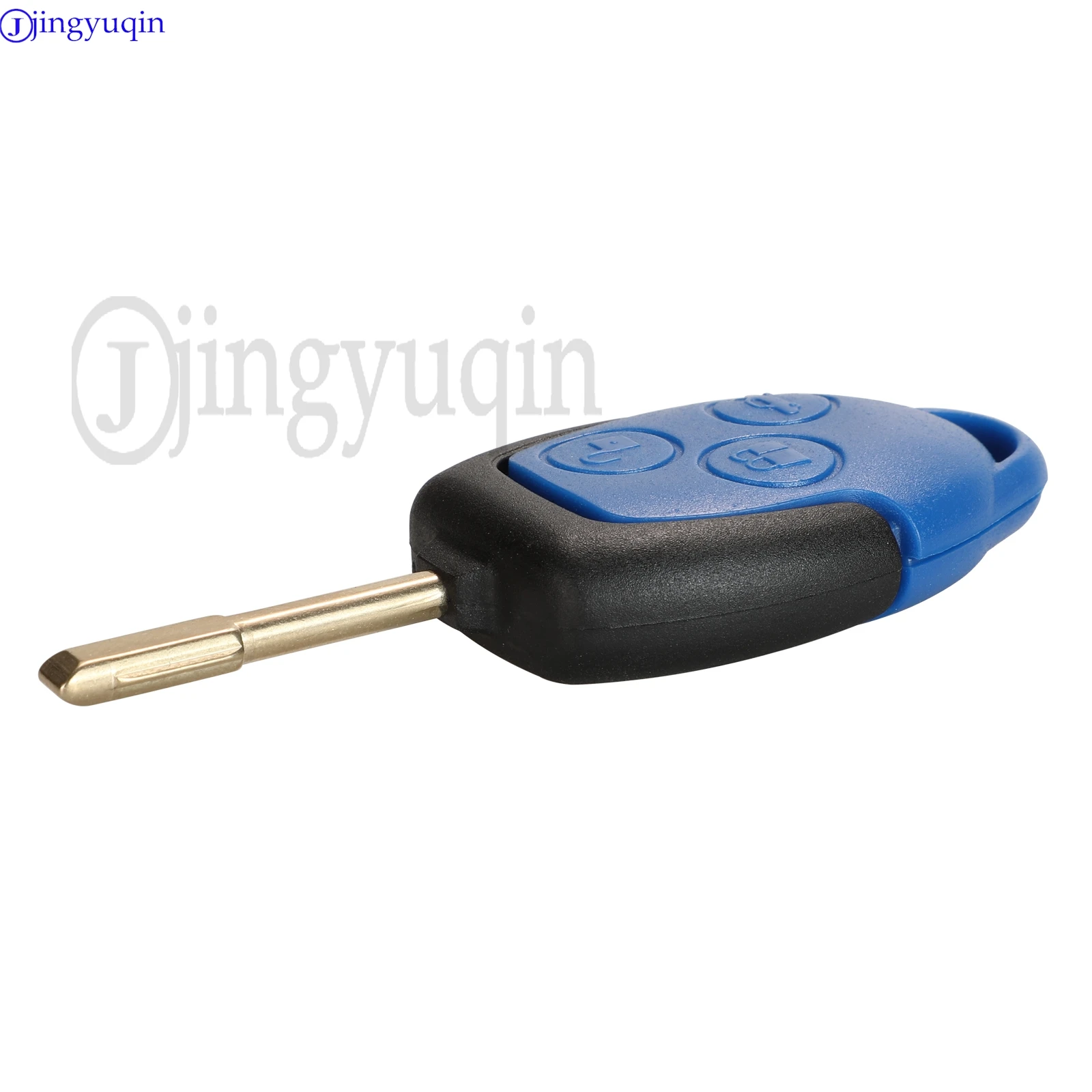 jingyuqin 433MHz 4D63 Chip 3 Buttons Remote Car Key Fob 6C1T15K601AG For Ford Transit WM VM 2006-2014 FO21 Keys Control FOB